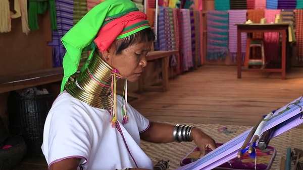 3. Народ падаунг в Мьянме