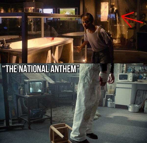 22. 1. sezon "The National Anthem" bölümünde intihar eden karakter Carlton Bloom'u da müzede görebilirsiniz.