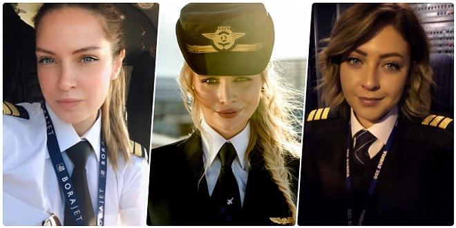 Onlar Gökyüzünün Kanatsız Melekleri! İşte Karşınızda Instagram Fenomeni Türk Kadın Pilotlarımız ✈️