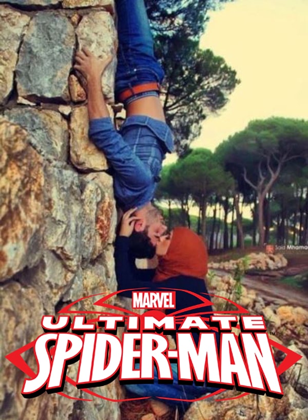 Mary Jane ve Spiderman'in o meşhur sahnesi. :)