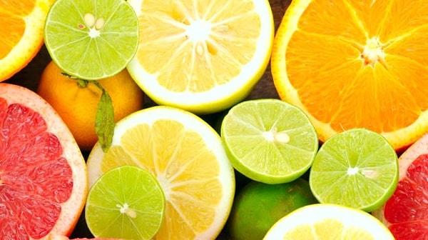 C vitamini içeren meyveler