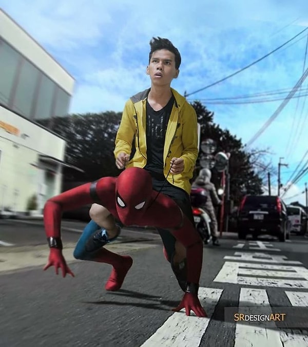 5. Человек-паук, пусть, не самый быстрый человек на Земле, но все же