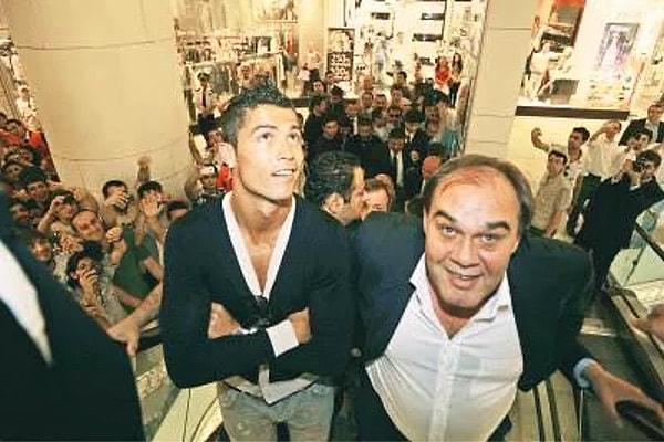Ronaldo ve Yıldırım Demirören