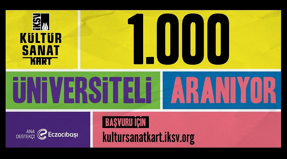 Üniversite Gençliğine Ardında Etkinlik Olan Kapıları Açacak Kart: İKSV Kültür Sanat Kart