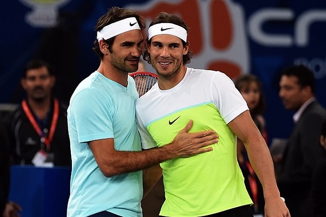 8. Peki Nadal-Federer müsabakası desem? Gecenin 3'ünde bile denk gelse soluksuz izlenir.
