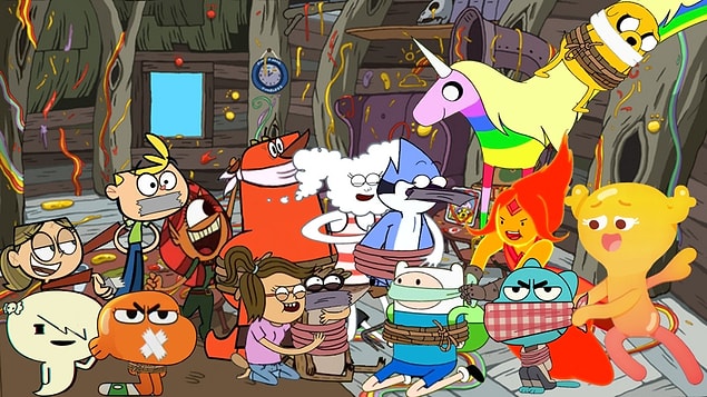 11. Amazing Gumball, Regular Show, Adventure Time, Samurai Jack gibi çizgi filmleri çocuklardan çok yetişkinler izliyor, denk gelince affetmiyoruz.