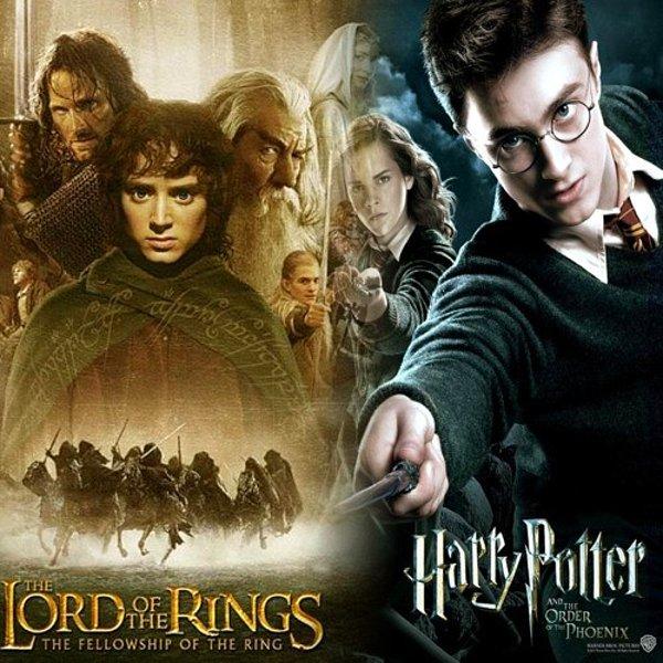 17. Harry Potter ve Yüzüklerin Efendisi serileri ne zaman bulunsa saatlerce izlenesi iki nadide yapım.