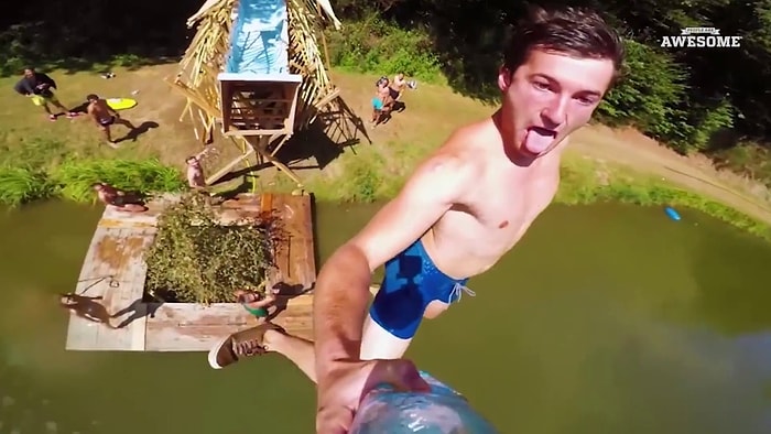 Bir Yerlerden Atlama Konusunda Ellerine Su Dökemeyeceğimiz Adrenalin Bağımlısı İnsanlar