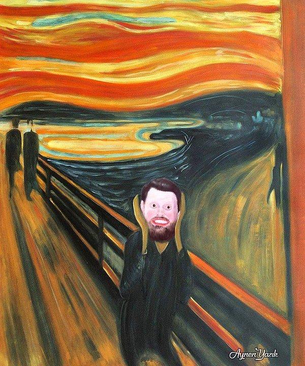Edvard Munch'ın "Volki" adlı ölümsüz eseri.