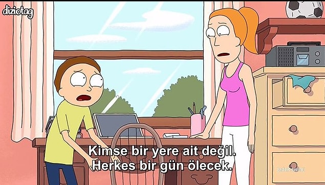 8. Hayatın ve Rick and Morty'nin acı gerçekleri