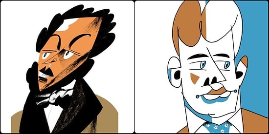 Тест: Только начитанный человек сможет узнать русских поэтов и писателей по их карикатурным портретам