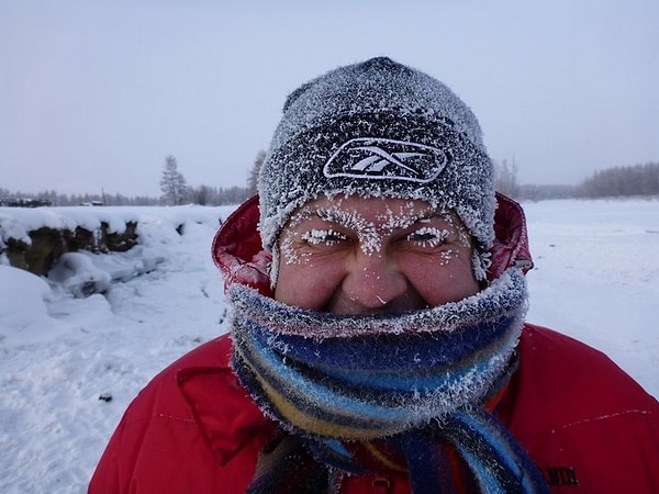 13. А в Оймяконе все по-старому: -65