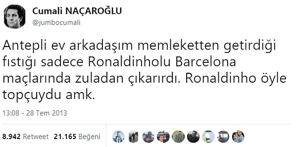 Ronaldinho'yu nasıl anlatırsın deseler... 👇👏