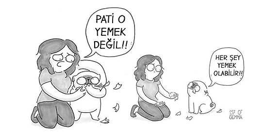 Bu Dünya Tatlısı Karikatürler Evini Bir Köpekle Paylaşan Herkese Çok Tanıdık Gelecek!