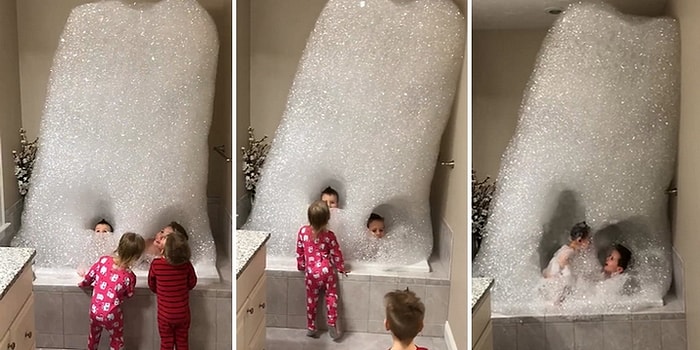 Babaya Çocuk Emanet Edilirse: Banyoda Çocuklarını Yutan Dev Kabarcıktan Canavar Yapan Adam