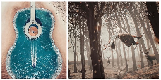 Photoshopla Bambaşka Dünyalar Yaratan Tekin Türe'nin Birbirinden Büyüleyici Çalışmaları