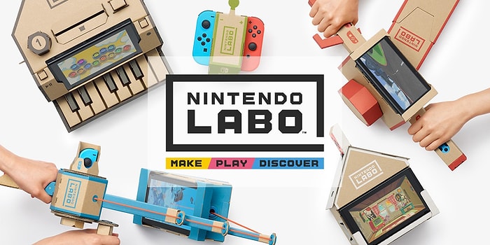 Kartonlar Oyun Aksesuarlarına Dönüşüyor: Nintendo Labo'nun Tanıtımı Yapıldı