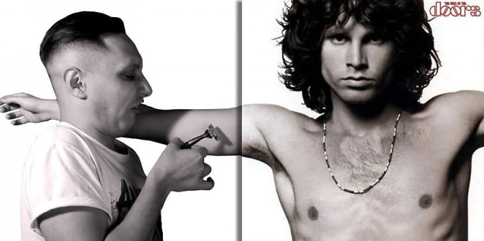 Как будто так и было! Российский шутник добавил себя на обложки известных альбомов