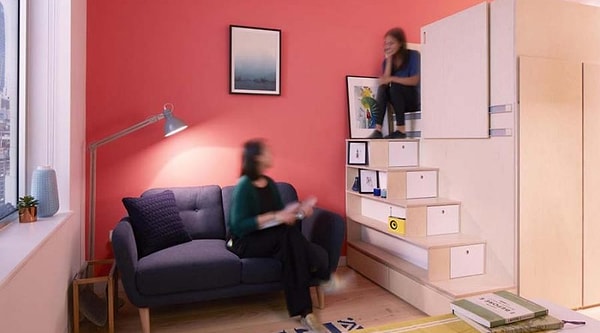 1. Квартира была создана Hackney-based studio Ab Rogers Design специально для разработчика U+I, но главная цель такого проекта — аренда квартиры должна обходиться арендатору в пределах от 700 до 1200 фунтов стерлингов.