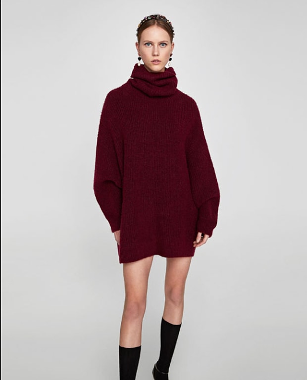 Balıkçı yaka oversize