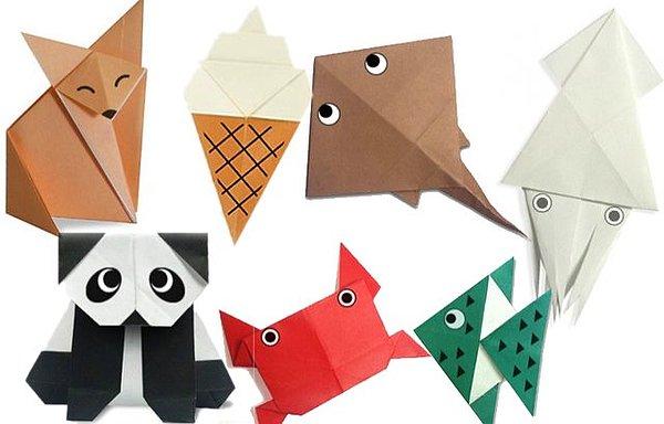 9. Yaratıcılık ve eğlencenin adresi: Basit origamiler yapın!