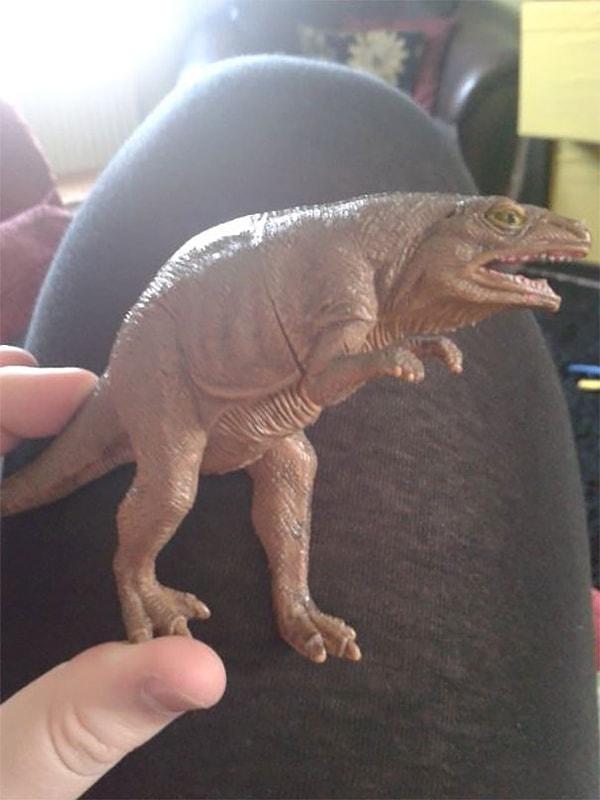 9. Sıradışı bir dinozor.