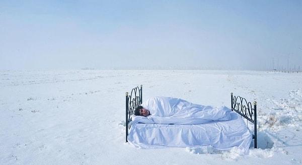 Yatak Kar Üzerinde