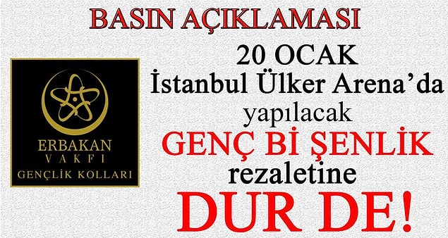 Erbakan Vakfı sosyal medyadan başlattığı kampanyada alkol ve tütün ürünleri satılmamasına rağmen şenliğin gençleri alkole özendirdiğini iddia ediyordu.