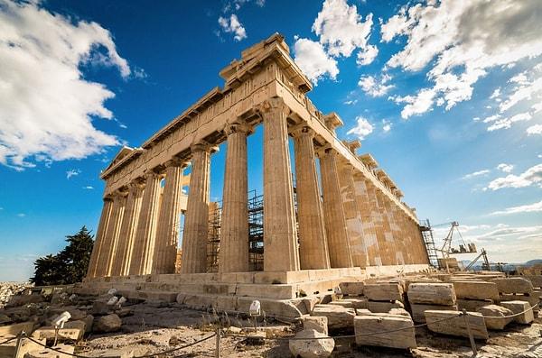 12. 4 kişi mükellef bir yemek yiyorsun 50 euro: Parthenon, Yunanistan