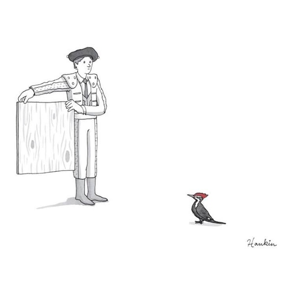 15. Коррида с дятлом