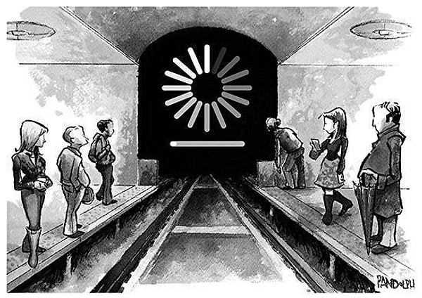 19. Поезд уже подъезжает