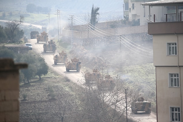 Afrin'de 5 kilometre ilerleme sağlandı