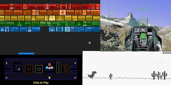 Google'ın İçine Gizlenmiş Bu Eğlenceli Minik Oyunları Farketmiş miydiniz?