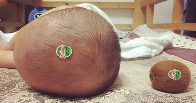 6. Çocuğunun bir kiviye benzediği fark eden baba 😆