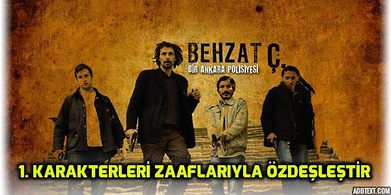 Behzat Ç'nin Senaristi Ercan Mehmet Erdem'den "Senaryo Yazmak İsteyenlere 10 Öneri"