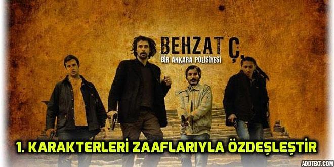 Behzat Ç'nin Senaristi Ercan Mehmet Erdem'den "Senaryo Yazmak İsteyenlere 10 Öneri"