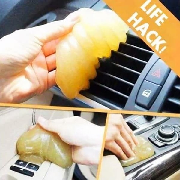 4. Сырая куриная грудка - лучший помощник при чистке труднодоступных мест в вашем автомобиле 🚗➕🐓