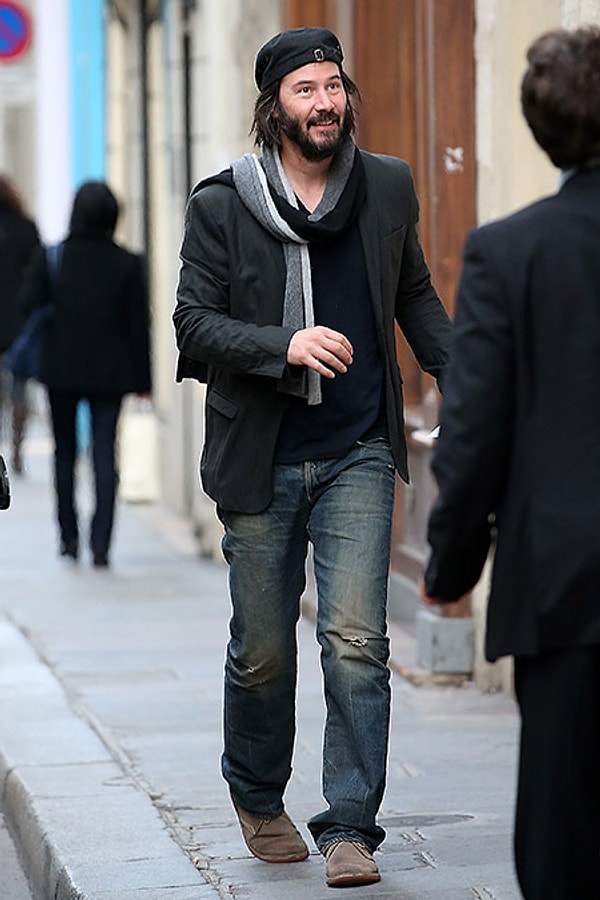 3. Ривз предпочитает жить обычной жизнью