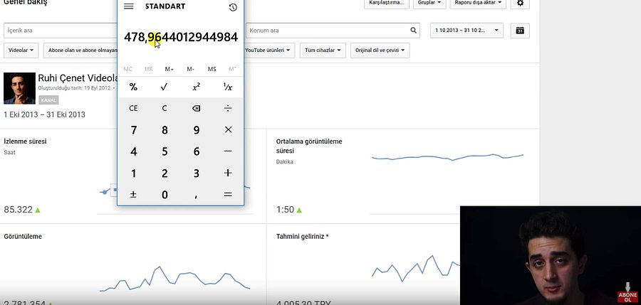 Youtube Videolari Kac Izlenmeye Kac Para Kazandirir Kodlakafa