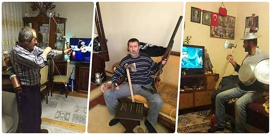 Diriliş: Ertuğrul Dizisini İzlerken Kendini Biraz Fazla Kaptıran Vatandaşlarımızdan 15 Komik Fotoğraf