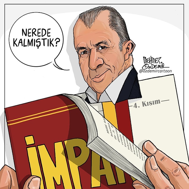 2. "İmparatorun hikayesi, kaldığı yerden devam ediyor."