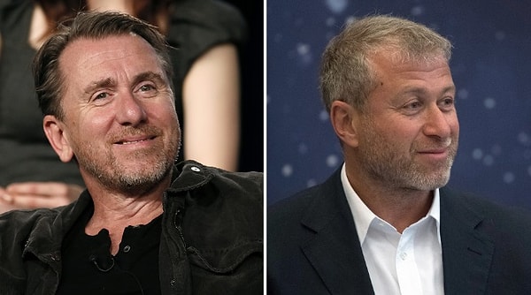 7. Тим Рот и Роман Абрамович