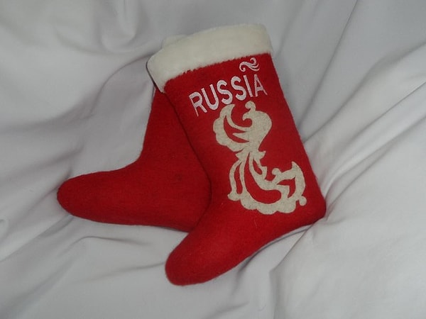 5. Валенки были символом российской сборной на Олимпиаде