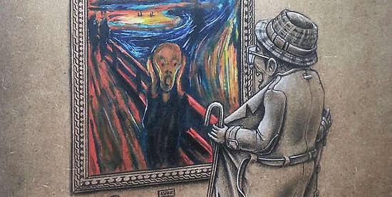 Французский художник показал, что могло послужить вдохновением для создания знаменитых картин