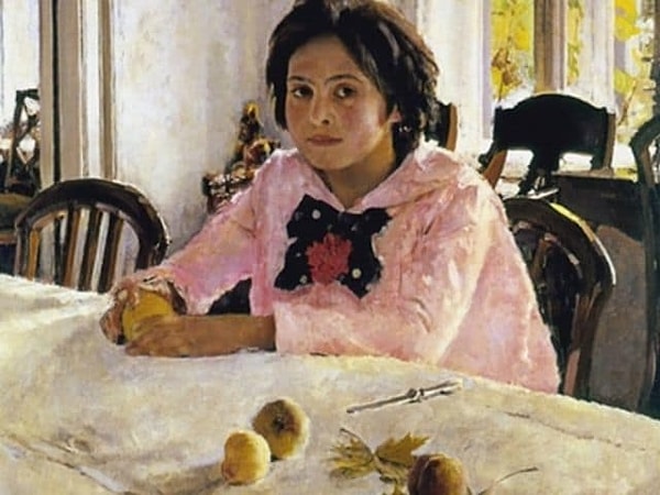 6. Кто является автором картины "Девочка с персиками"?