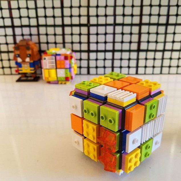 3. LEGO firmasının görme engelliler için tasarladığı zeka küpü