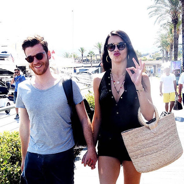 9. Adriana Lima & Metin Hara