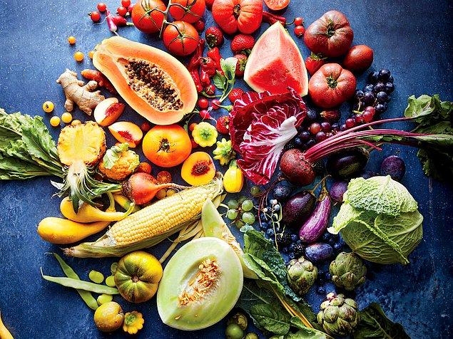 5. Meyve ve sebzeleri mevsiminde tüketin.