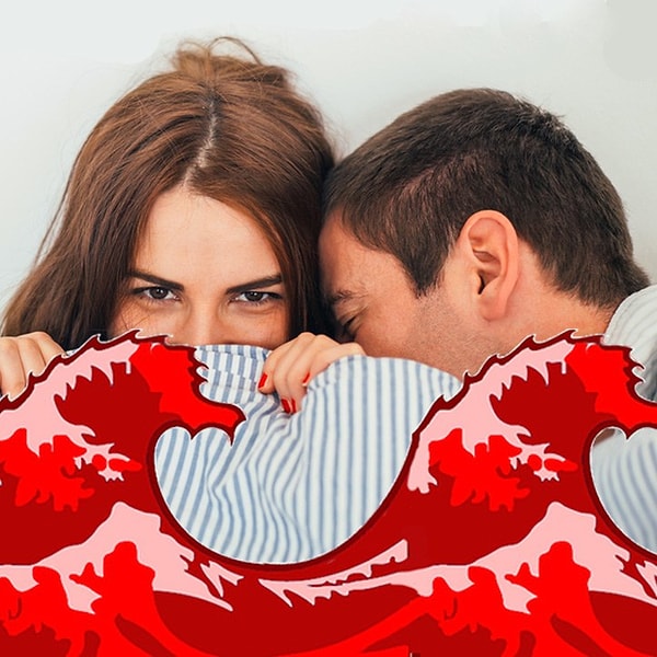 3. Если заниматься сексом во время месячных, то невозможно забеременеть