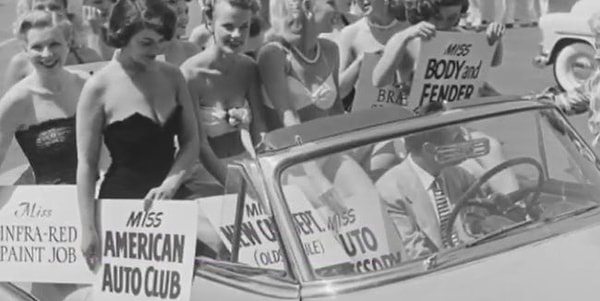 11. Участницы автомобильных конкурсов красоты 1951 года